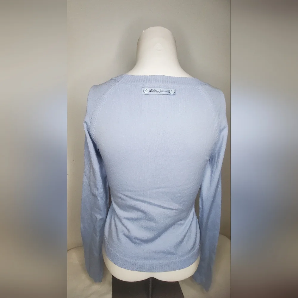 DKNY Jeans -Size M - Light Blue Casual Sweater - Picture 3 of 9